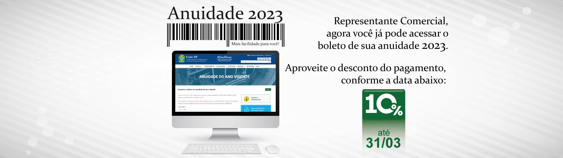 Core-SP | Conselho Regional dos Representantes Comercias do Estado de São Paulo