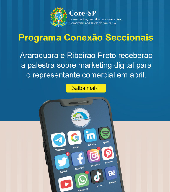 Core-SP | Conselho Regional dos Representantes Comercias do Estado de São Paulo