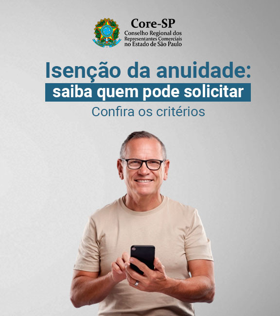 Core-SP | Conselho Regional dos Representantes Comercias do Estado de São Paulo