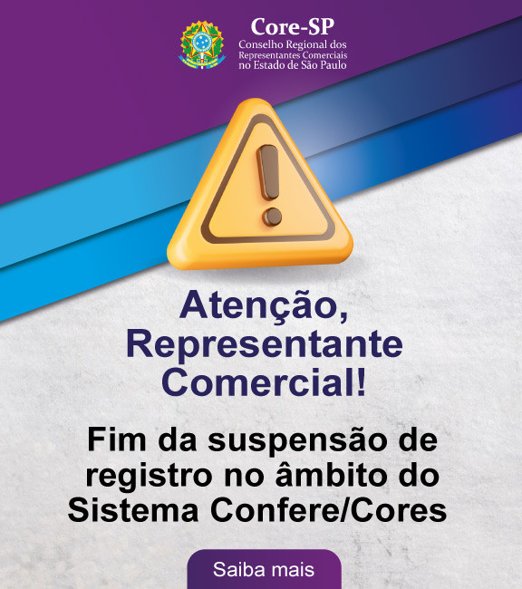 Core-SP | Conselho Regional dos Representantes Comercias do Estado de São Paulo