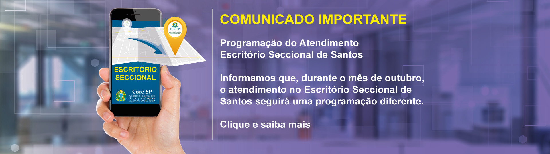 Core-SP | Conselho Regional dos Representantes Comercias do Estado de São Paulo