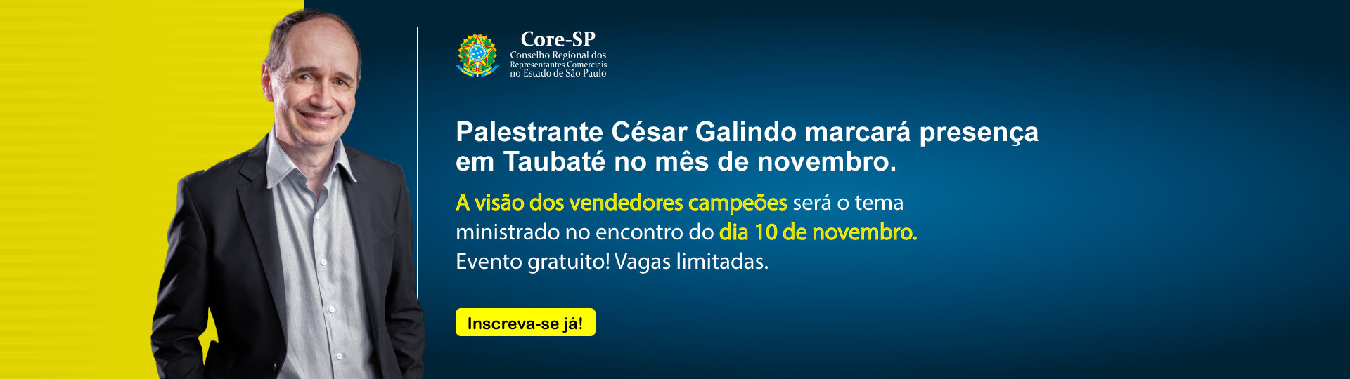 Core-SP | Conselho Regional dos Representantes Comercias do Estado de São Paulo