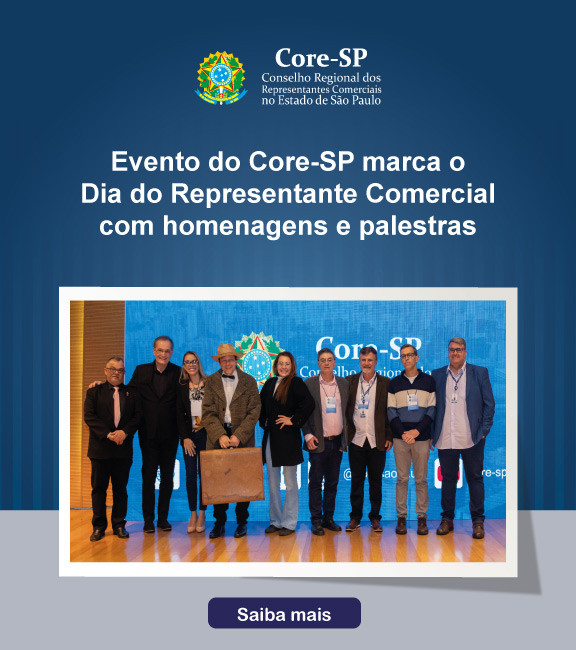 Core-SP | Conselho Regional dos Representantes Comercias do Estado de São Paulo