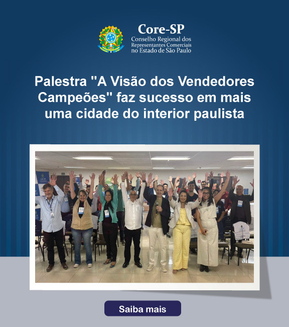 Core-SP | Conselho Regional dos Representantes Comercias do Estado de São Paulo