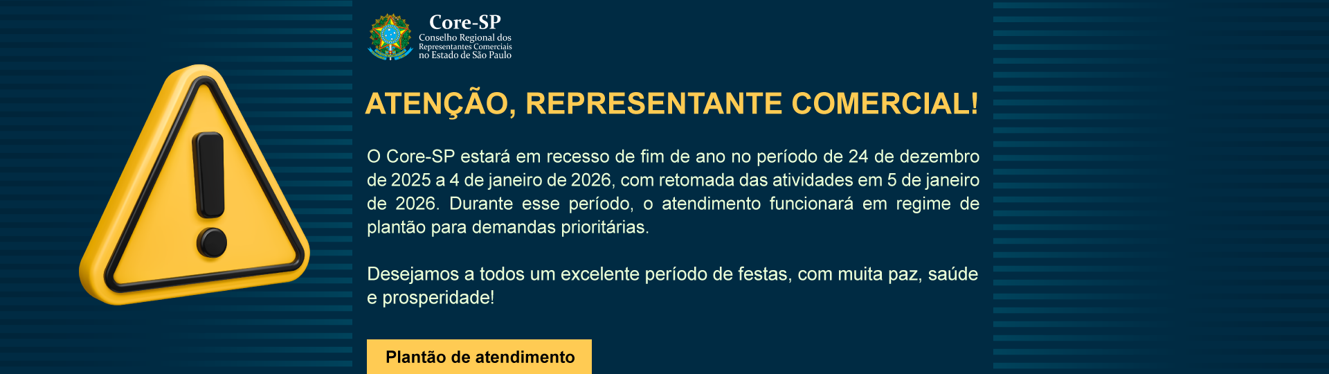 Core-SP | Conselho Regional dos Representantes Comercias do Estado de São Paulo