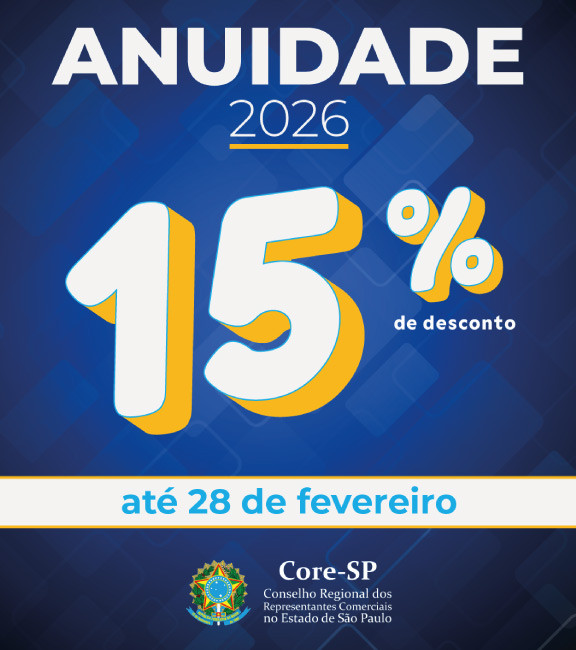 Core-SP | Conselho Regional dos Representantes Comercias do Estado de São Paulo