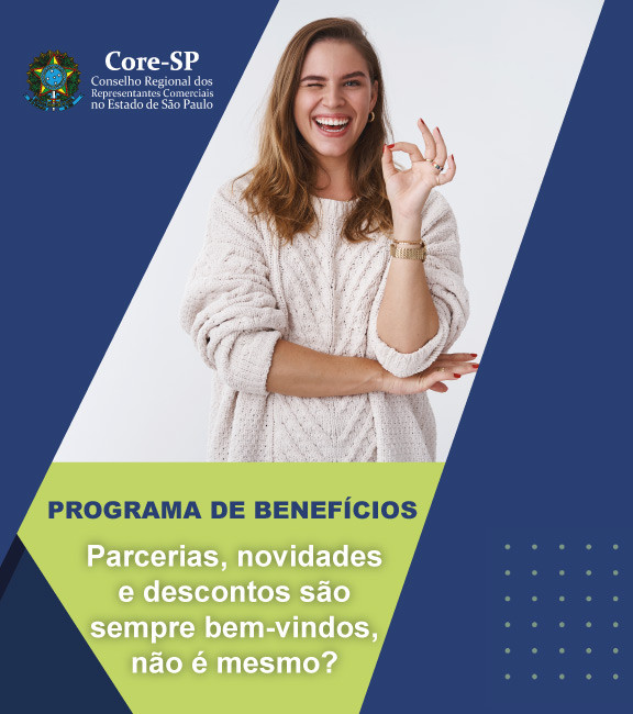 Core-SP | Conselho Regional dos Representantes Comercias do Estado de São Paulo