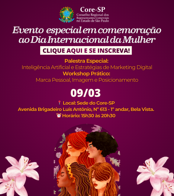 Core-SP | Conselho Regional dos Representantes Comercias do Estado de São Paulo