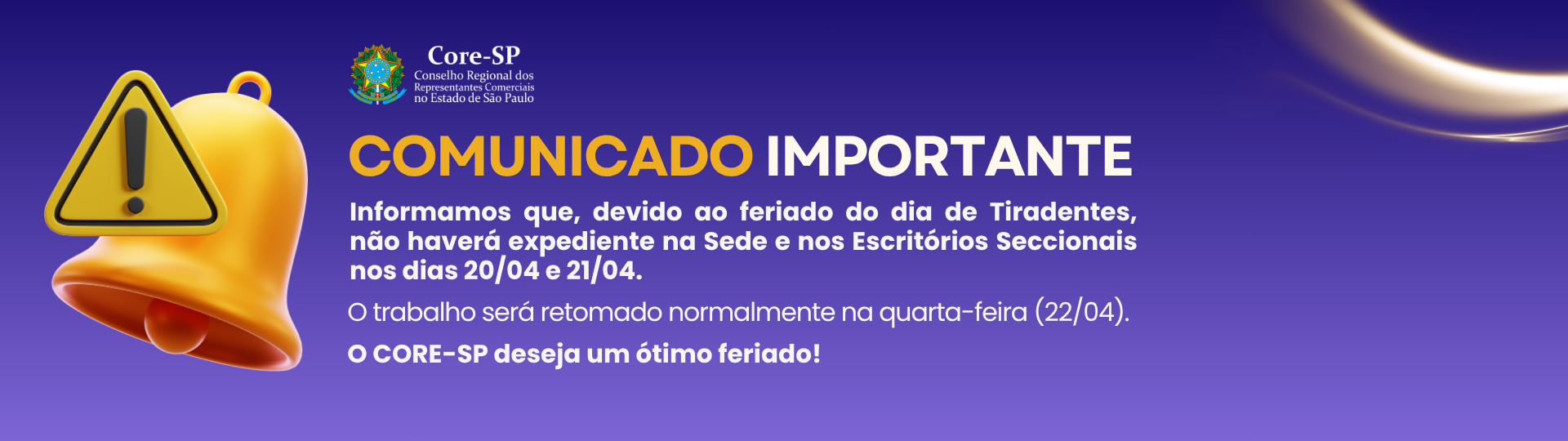 Core-SP | Conselho Regional dos Representantes Comercias do Estado de São Paulo