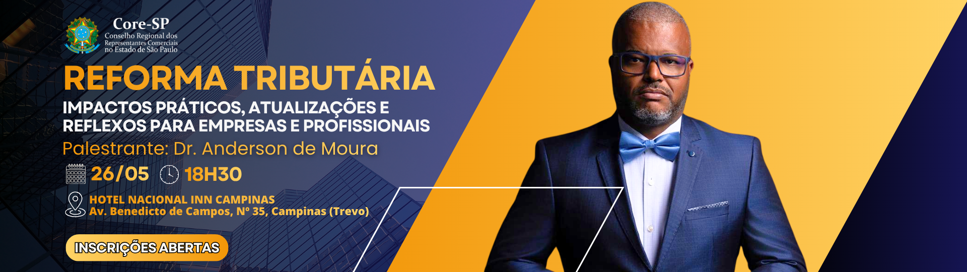 Core-SP | Conselho Regional dos Representantes Comercias do Estado de São Paulo