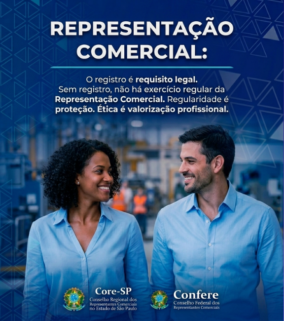 Core-SP | Conselho Regional dos Representantes Comercias do Estado de São Paulo