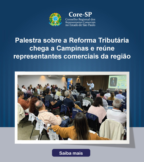 Core-SP | Conselho Regional dos Representantes Comercias do Estado de São Paulo
