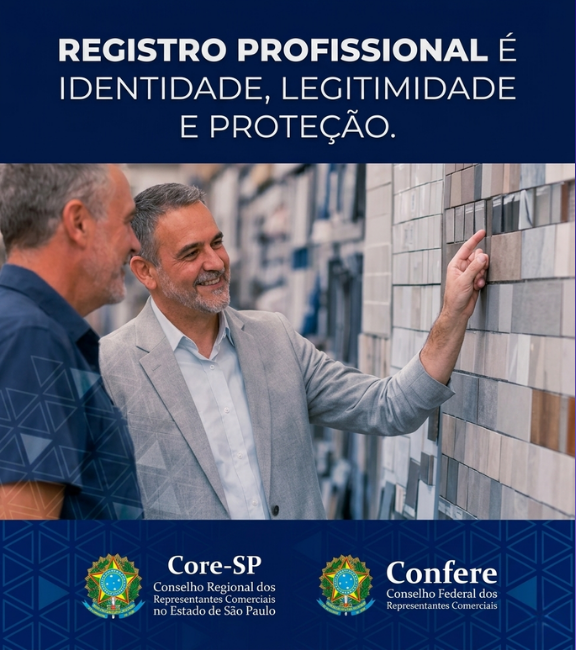 Core-SP | Conselho Regional dos Representantes Comercias do Estado de São Paulo