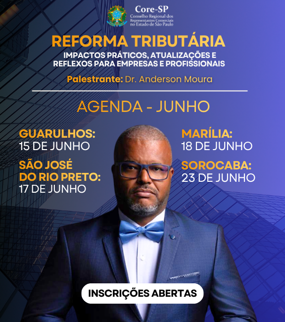 Core-SP | Conselho Regional dos Representantes Comercias do Estado de São Paulo