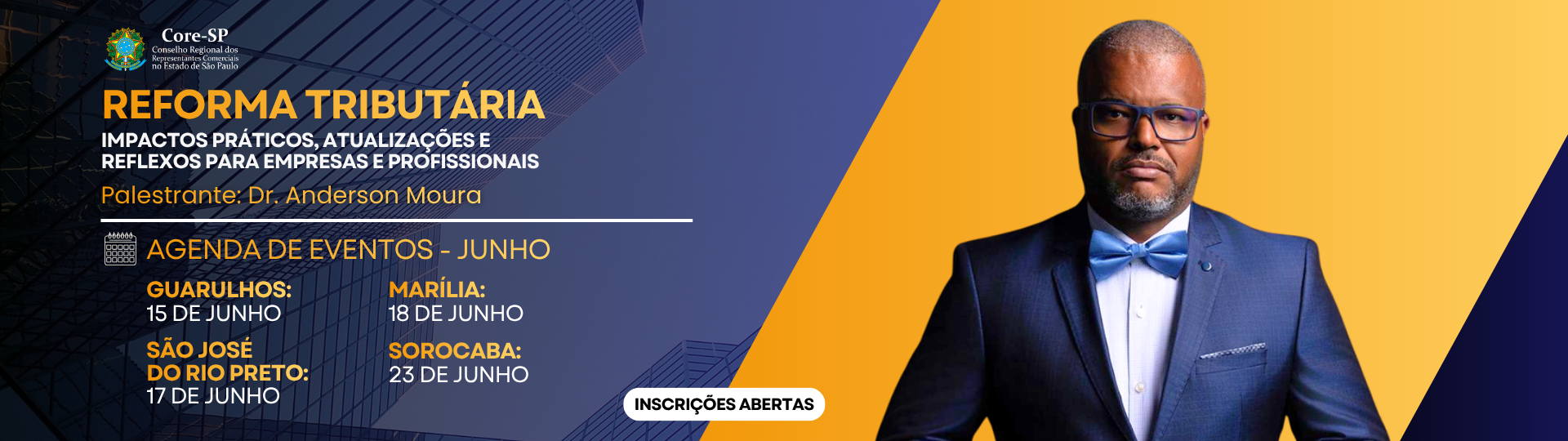 Core-SP | Conselho Regional dos Representantes Comercias do Estado de São Paulo