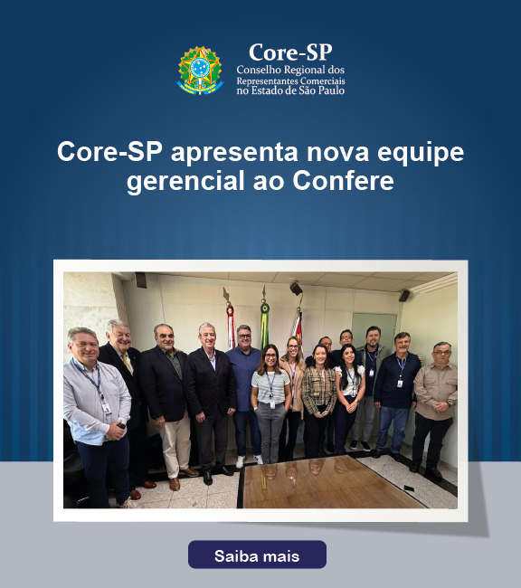 Core-SP | Conselho Regional dos Representantes Comercias do Estado de São Paulo