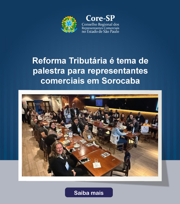 Core-SP | Conselho Regional dos Representantes Comercias do Estado de São Paulo