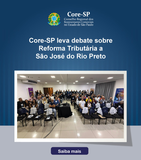 Core-SP | Conselho Regional dos Representantes Comercias do Estado de São Paulo