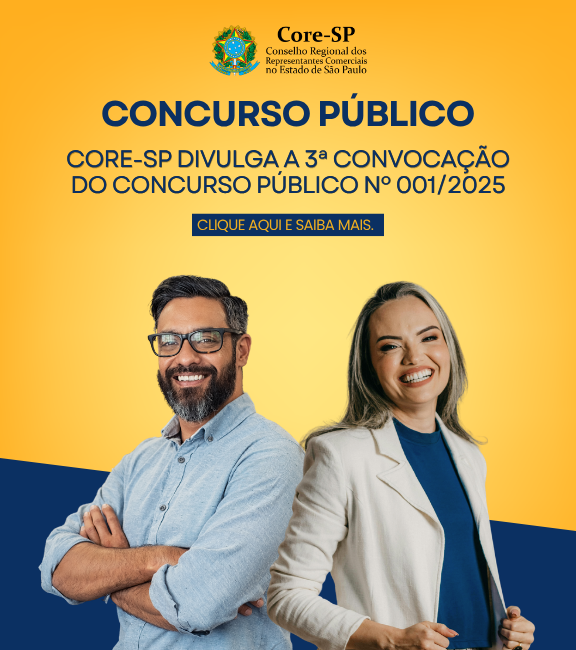 Core-SP | Conselho Regional dos Representantes Comercias do Estado de São Paulo