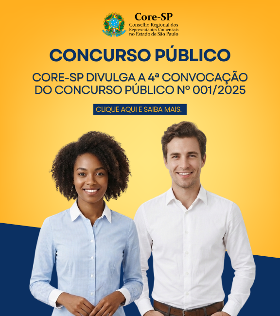Core-SP | Conselho Regional dos Representantes Comercias do Estado de São Paulo