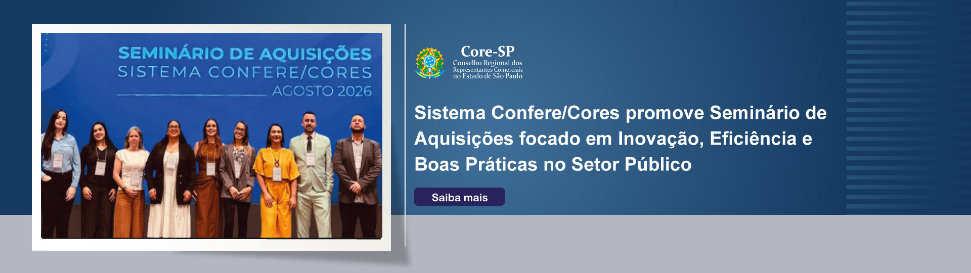 Core-SP | Conselho Regional dos Representantes Comercias do Estado de São Paulo