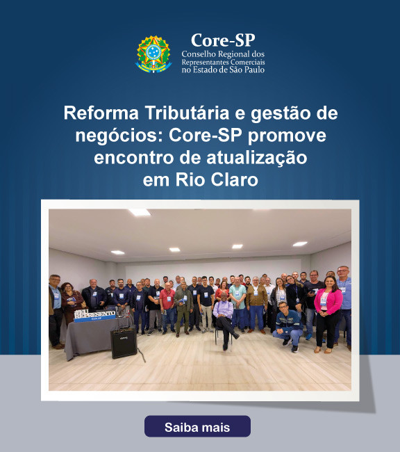 Core-SP | Conselho Regional dos Representantes Comercias do Estado de São Paulo