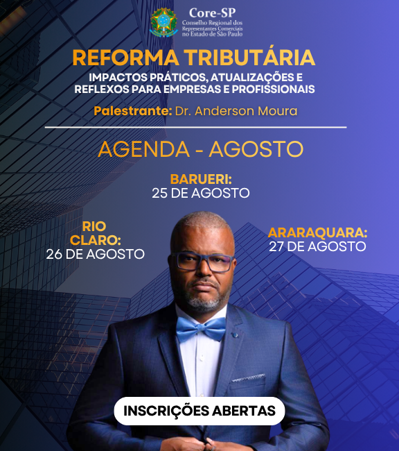 Core-SP | Conselho Regional dos Representantes Comercias do Estado de São Paulo