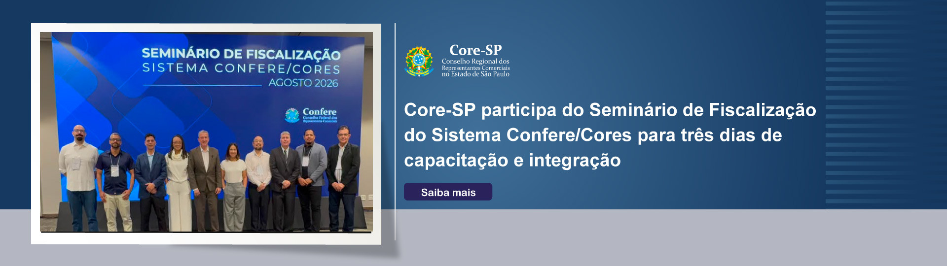 Core-SP | Conselho Regional dos Representantes Comercias do Estado de São Paulo