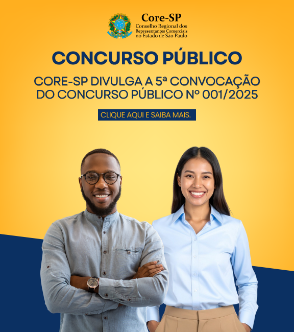 Core-SP | Conselho Regional dos Representantes Comercias do Estado de São Paulo