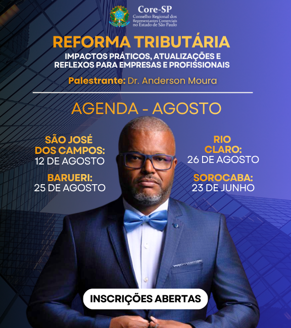 Core-SP | Conselho Regional dos Representantes Comercias do Estado de São Paulo