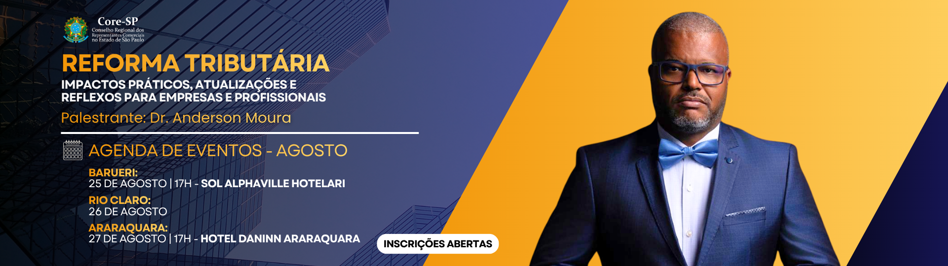 Core-SP | Conselho Regional dos Representantes Comercias do Estado de São Paulo