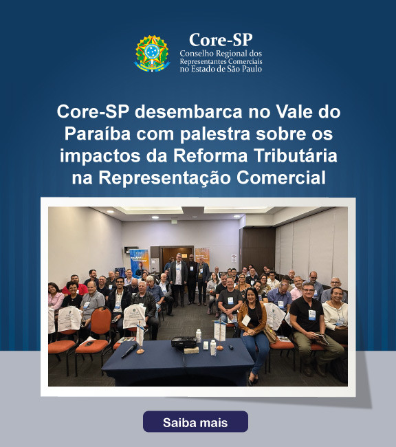 Core-SP | Conselho Regional dos Representantes Comercias do Estado de São Paulo