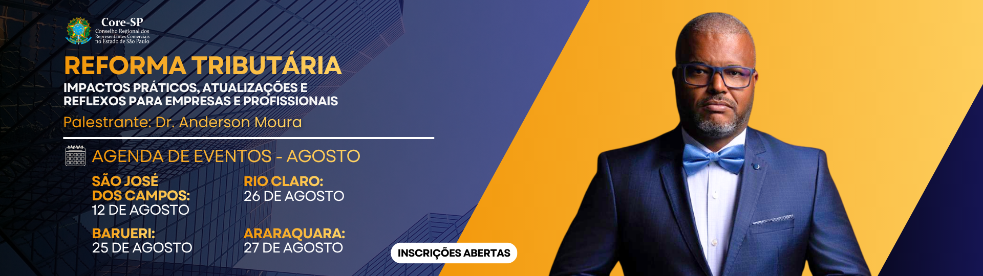 Core-SP | Conselho Regional dos Representantes Comercias do Estado de São Paulo