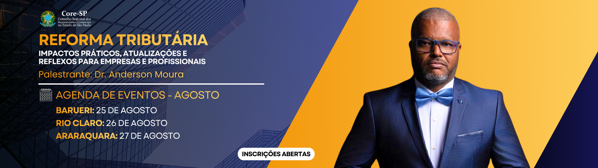 Core-SP | Conselho Regional dos Representantes Comercias do Estado de São Paulo