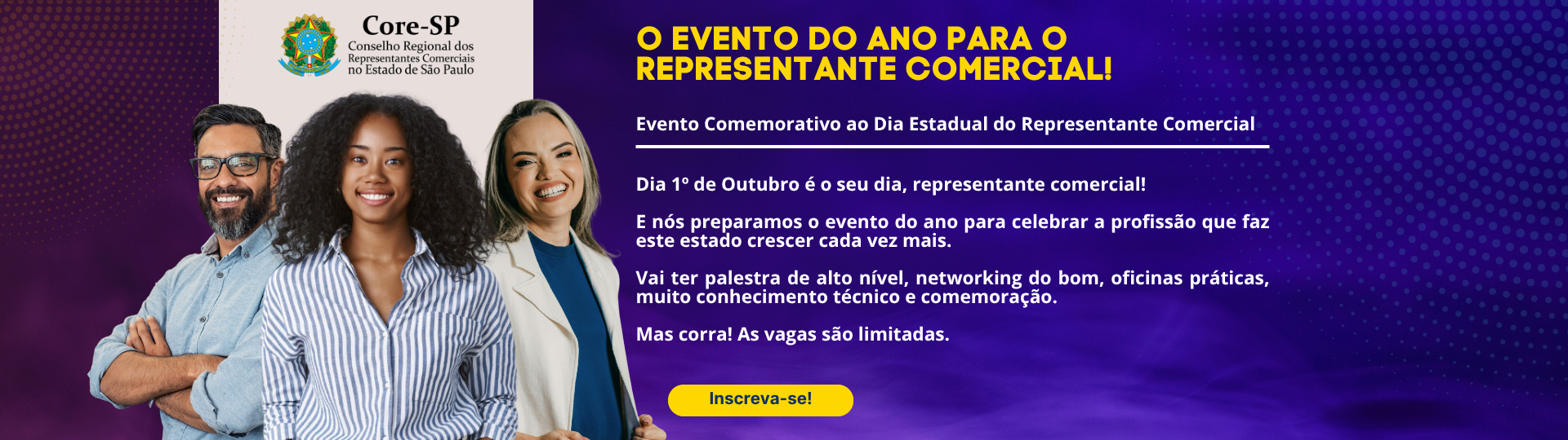 Core-SP | Conselho Regional dos Representantes Comercias do Estado de São Paulo