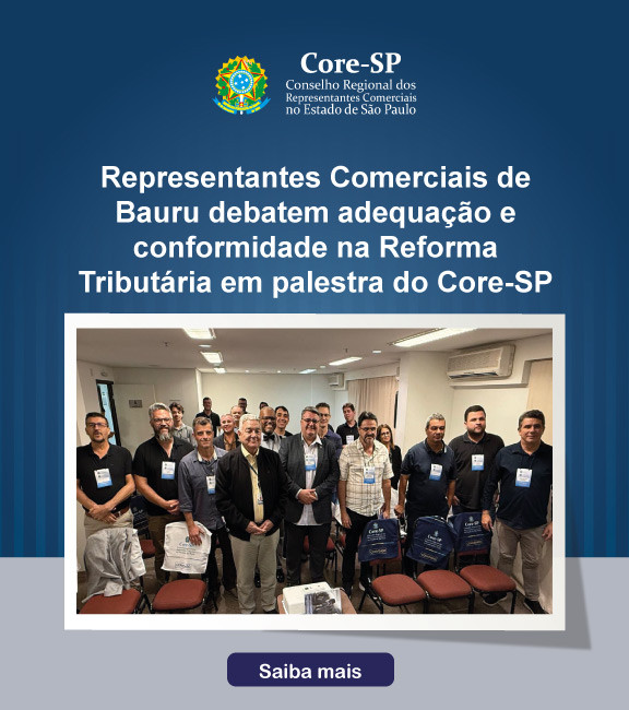 Core-SP | Conselho Regional dos Representantes Comercias do Estado de São Paulo
