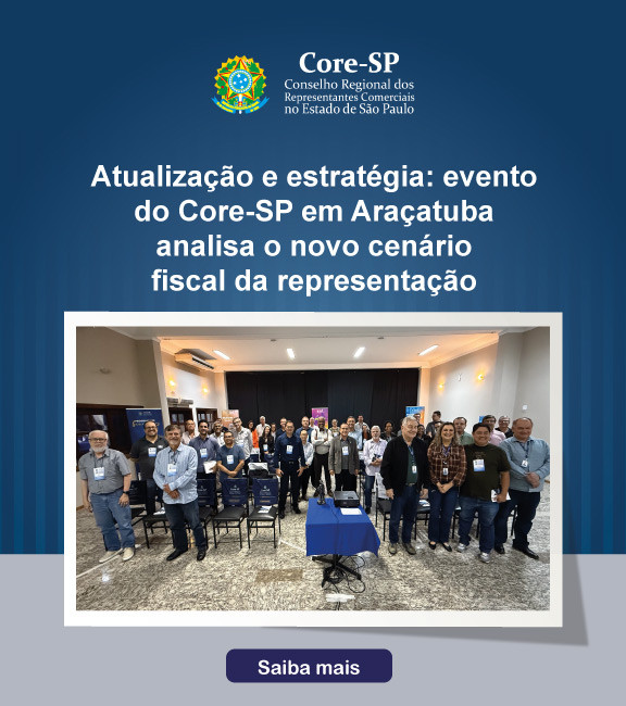 Core-SP | Conselho Regional dos Representantes Comercias do Estado de São Paulo