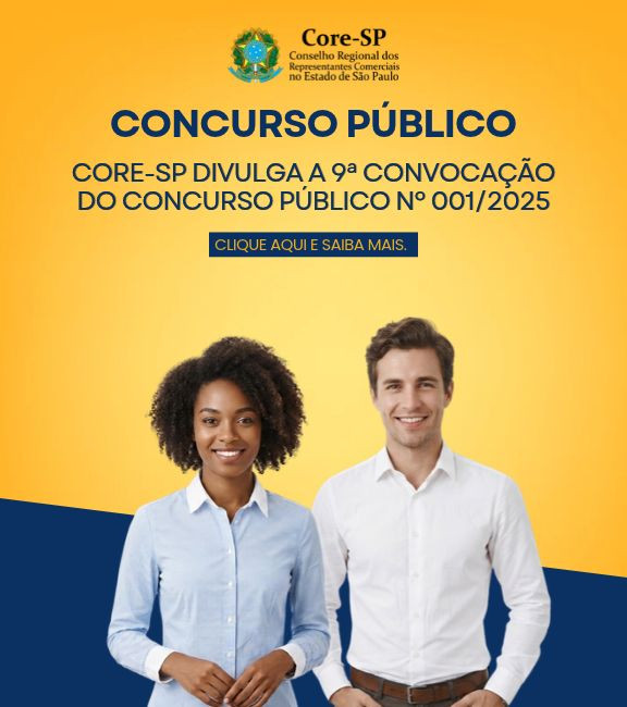 Core-SP | Conselho Regional dos Representantes Comercias do Estado de São Paulo