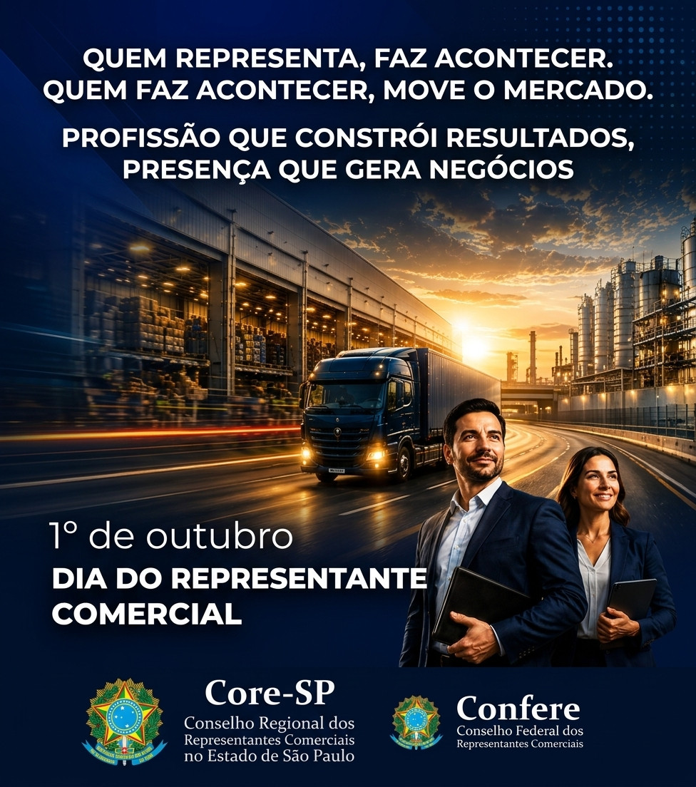 Core-SP | Conselho Regional dos Representantes Comercias do Estado de São Paulo