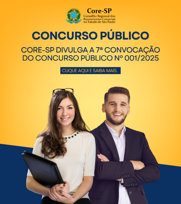 Core-SP | Conselho Regional dos Representantes Comercias do Estado de São Paulo