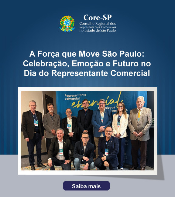 Core-SP | Conselho Regional dos Representantes Comercias do Estado de São Paulo