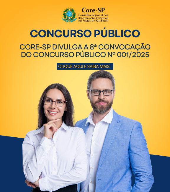 Core-SP | Conselho Regional dos Representantes Comercias do Estado de São Paulo